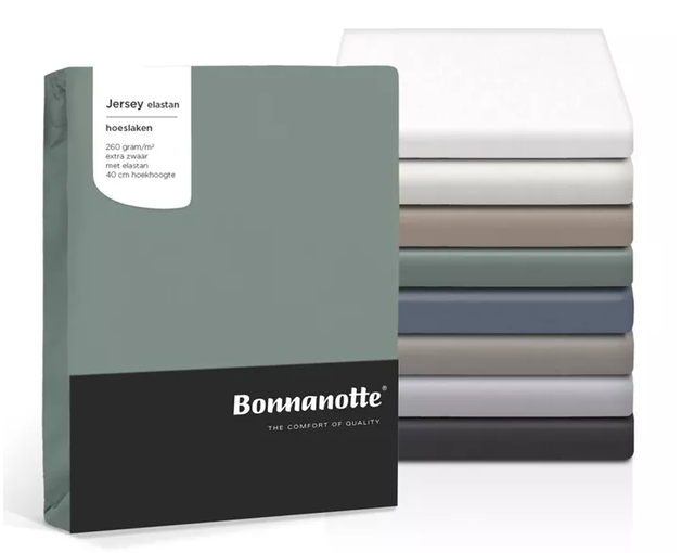 Bonnanotte jersey elastan hoeslaken 260gr