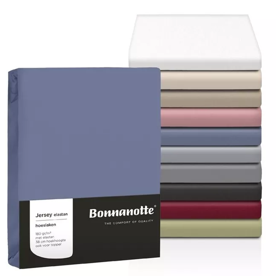 Bonnanotte jersey elastan hoeslaken 180gr