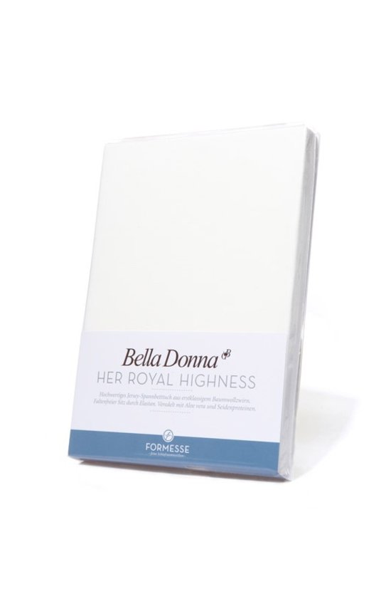 Bella Donna alto hoeslaken wit